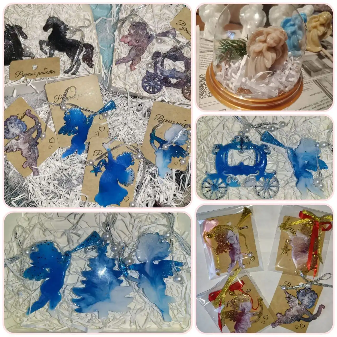 Ручная работа: Ангелочки к Рождеству