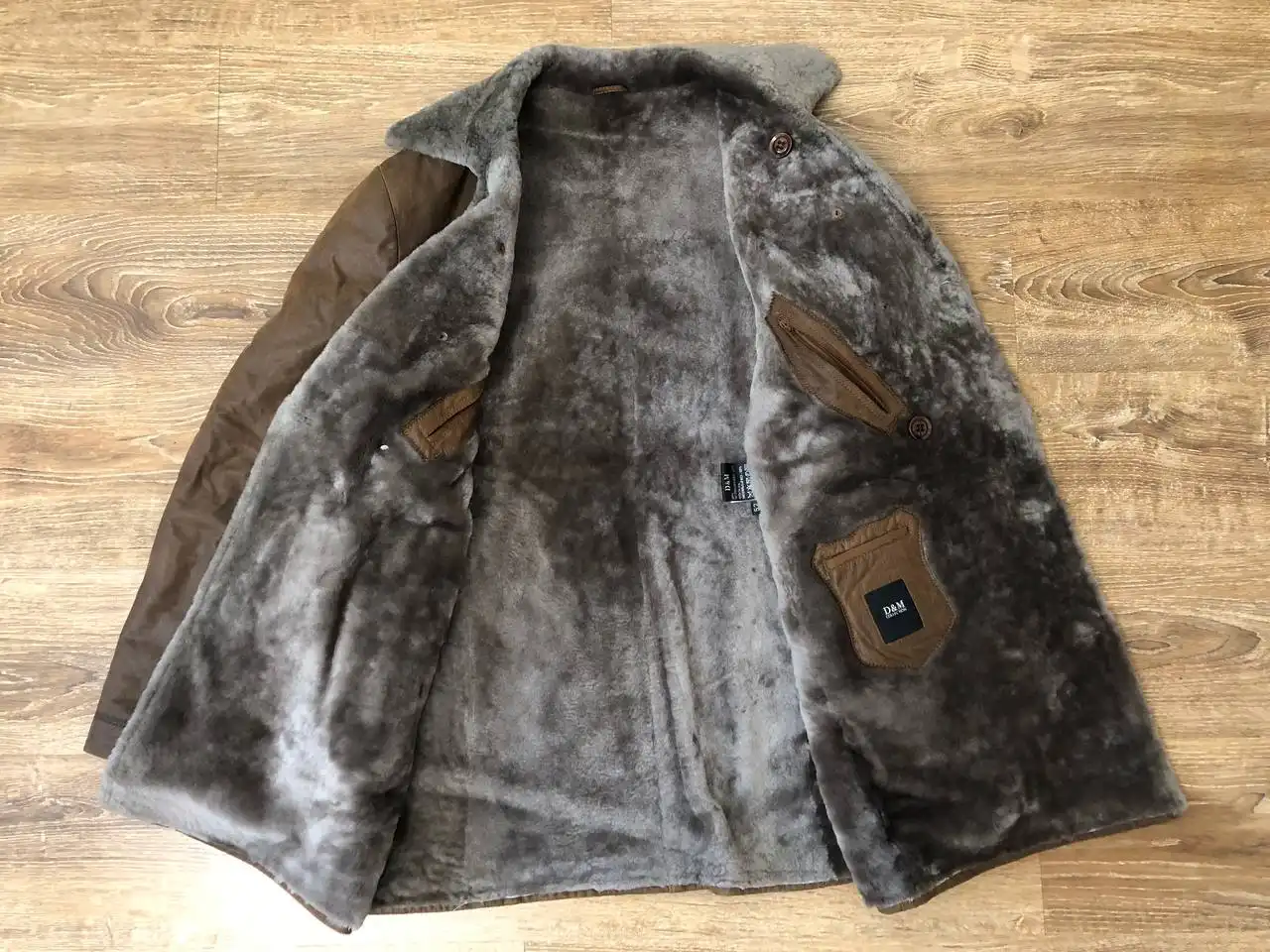 Продажа дубленки натуральный мех размер 52