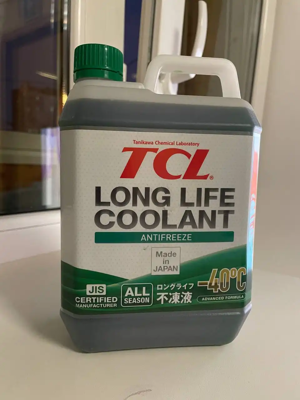 Продажа японского антифриза TCL зеленый 2 литра