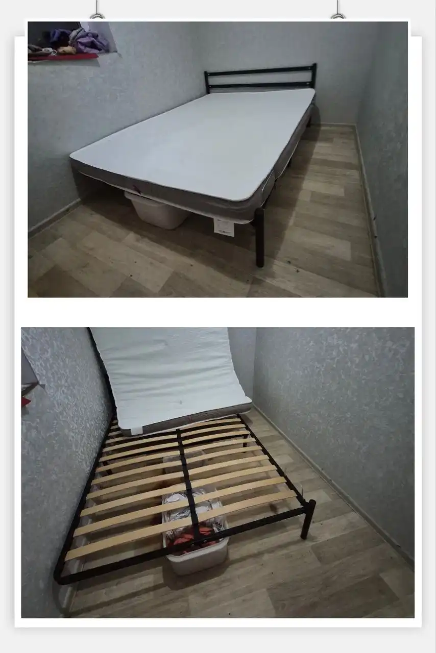 Продам матрац новый средней жесткости + кровать в подарок