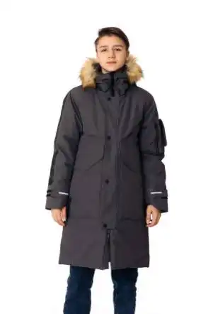 Пальто-пуховик Yoot черный размер 44-46