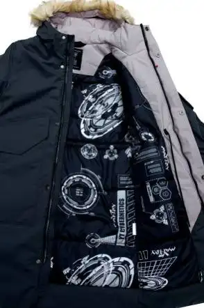 Пальто-пуховик Yoot черный размер 44-46