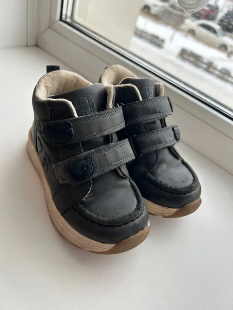 Ботинки осенне-весенние из натуральной кожи 25 размер - Одежда в Южно-Сахалинск