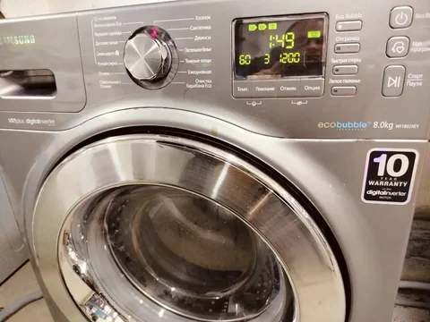 Стиральная машина Samsung 8кг 1200об - частное объявление в Южно-Сахалинск