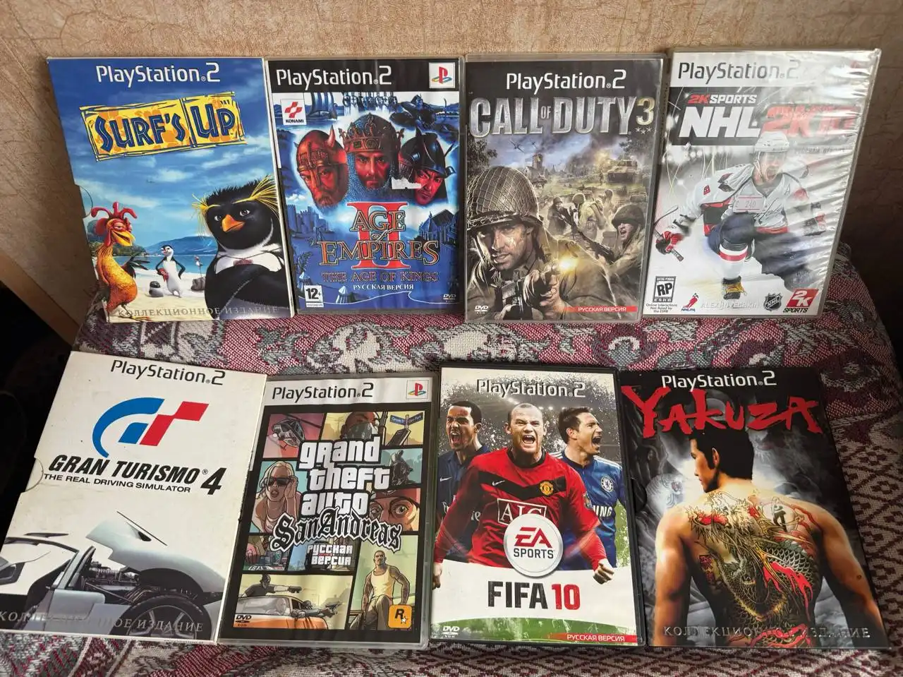 Продам игры на PS2 - Видеоигры (Хобби и отдых) в Южно-Сахалинск