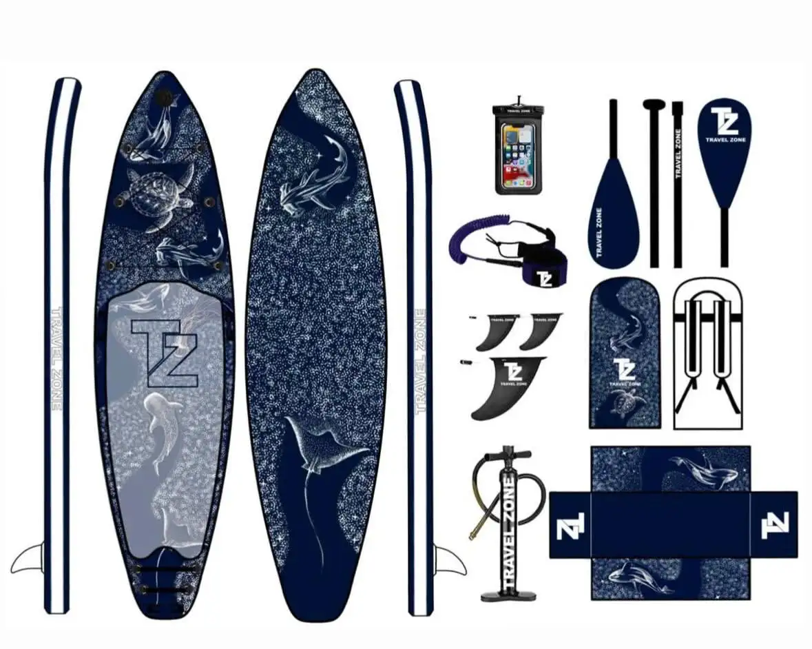 Продам сапборд двухслойный Travel Zone - Водный спорт (Хобби и отдых) в Южно-Сахалинск