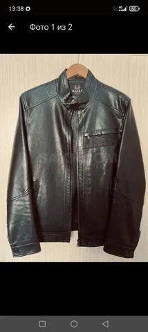 Продам кожаную куртку мужскую 50 размер - частное объявление в Долинск