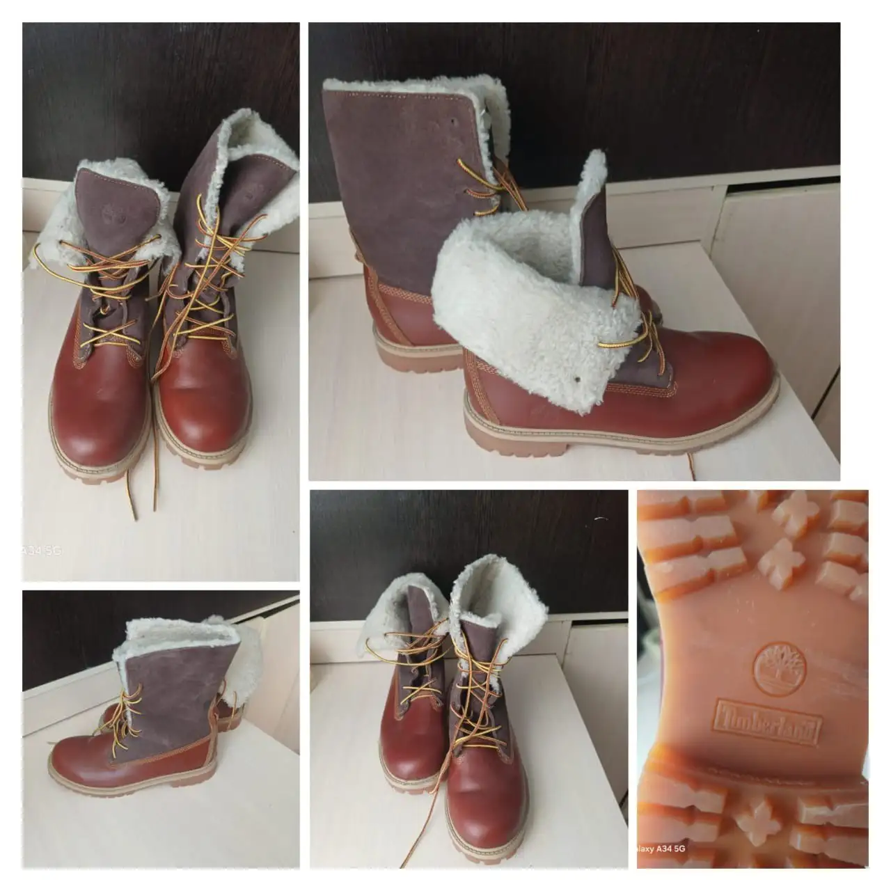 Ботинки зимние Timberland - Обувь (Одежда) в Корсаков