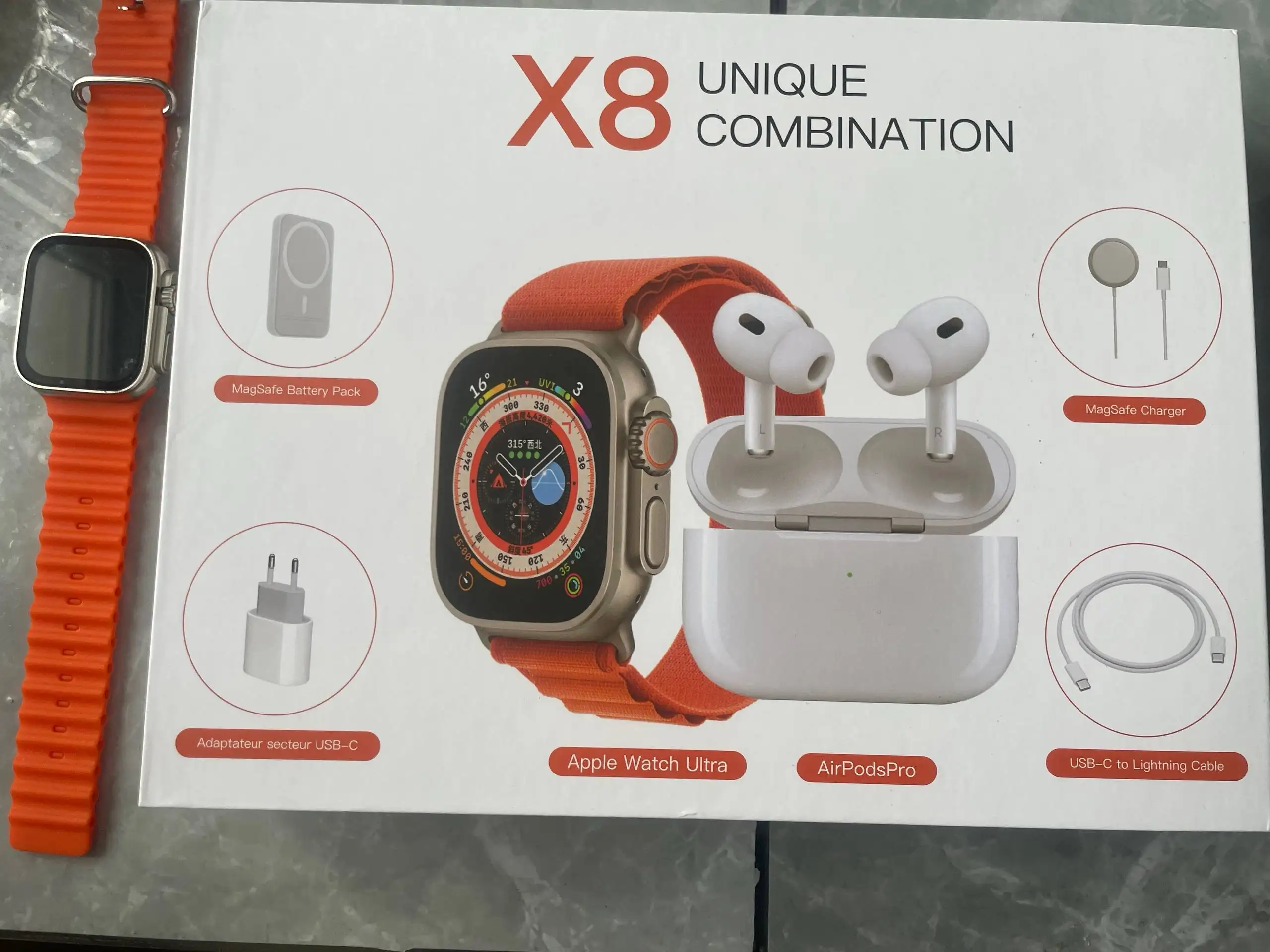 Продам смарт-часы копия Apple Watch Ultra - Смарт-часы (Электроника) в Южно-Сахалинск