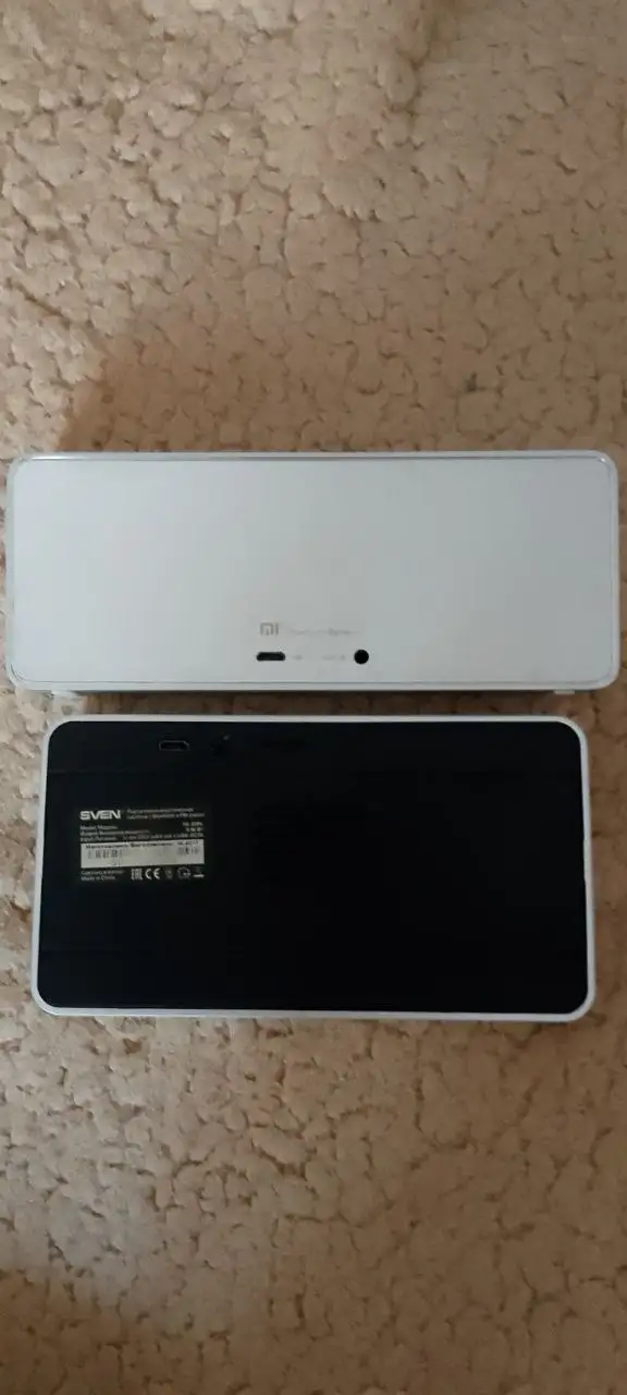 Продам две колонки SVEN PS-80BL и Xiaomi Square Box - Аудиотехника (Электроника) в Южно-Сахалинск