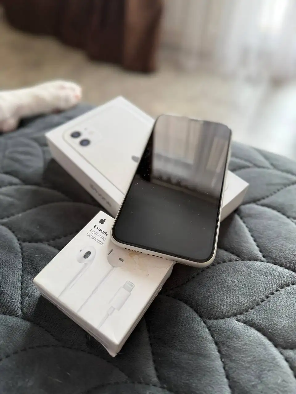 Продам iPhone 11 128gb белый в идеальном состоянии - Смартфоны (Электроника) в Южно-Сахалинск