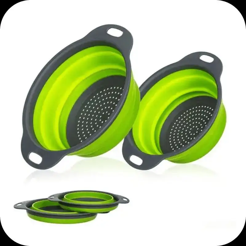 Складной дуршлаг набор из 2 штук - Посуда и кухонная утварь (Для дома и дачи) в Южно-Сахалинск