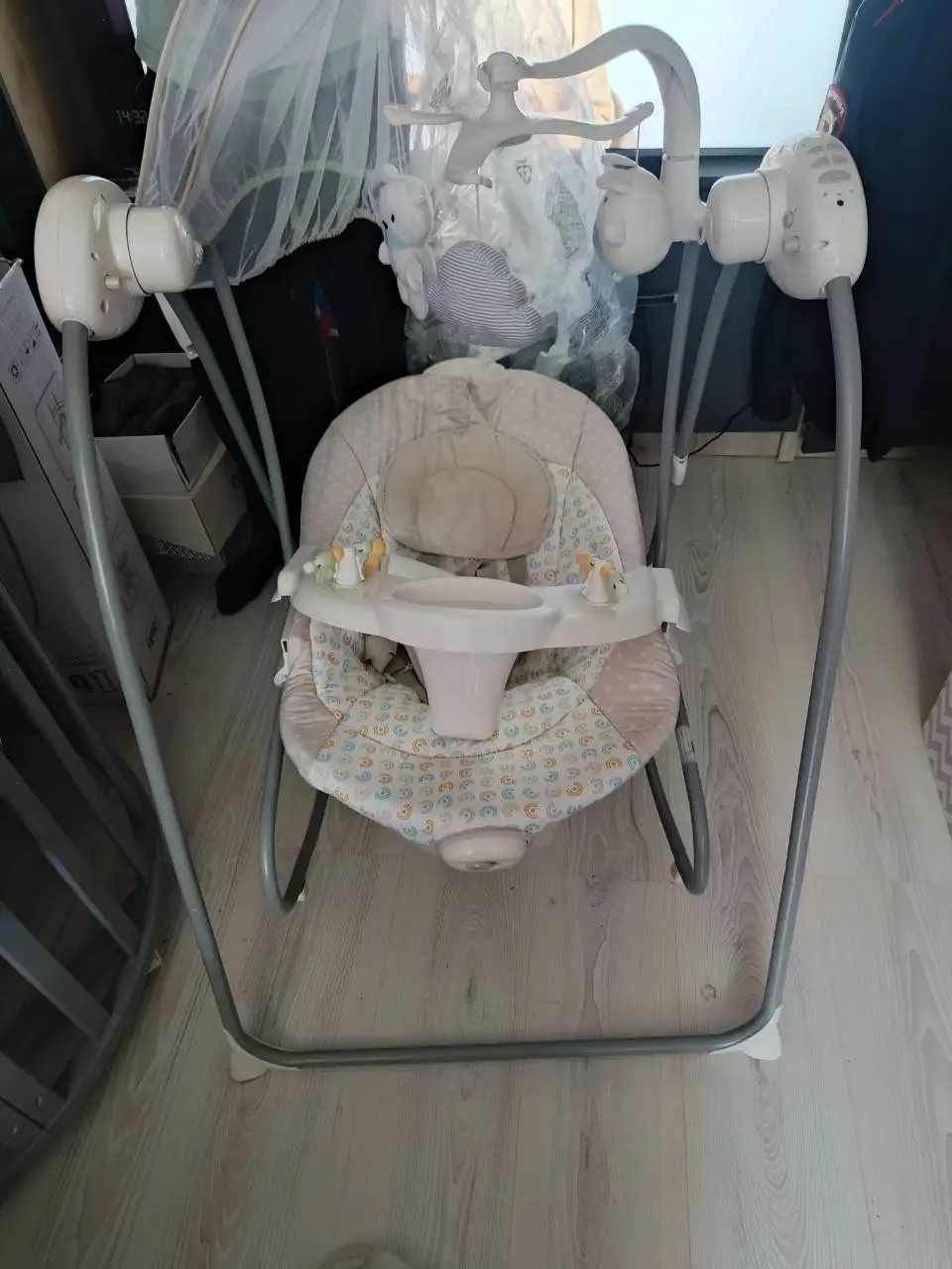 Электрокачеля в коробке - Барахолка в Южно-Сахалинск