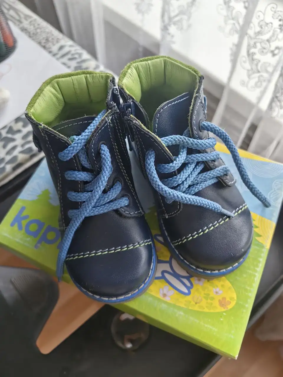 Ботинки из натуральной кожи, размер 20 - Обувь (Одежда) в Южно-Сахалинск