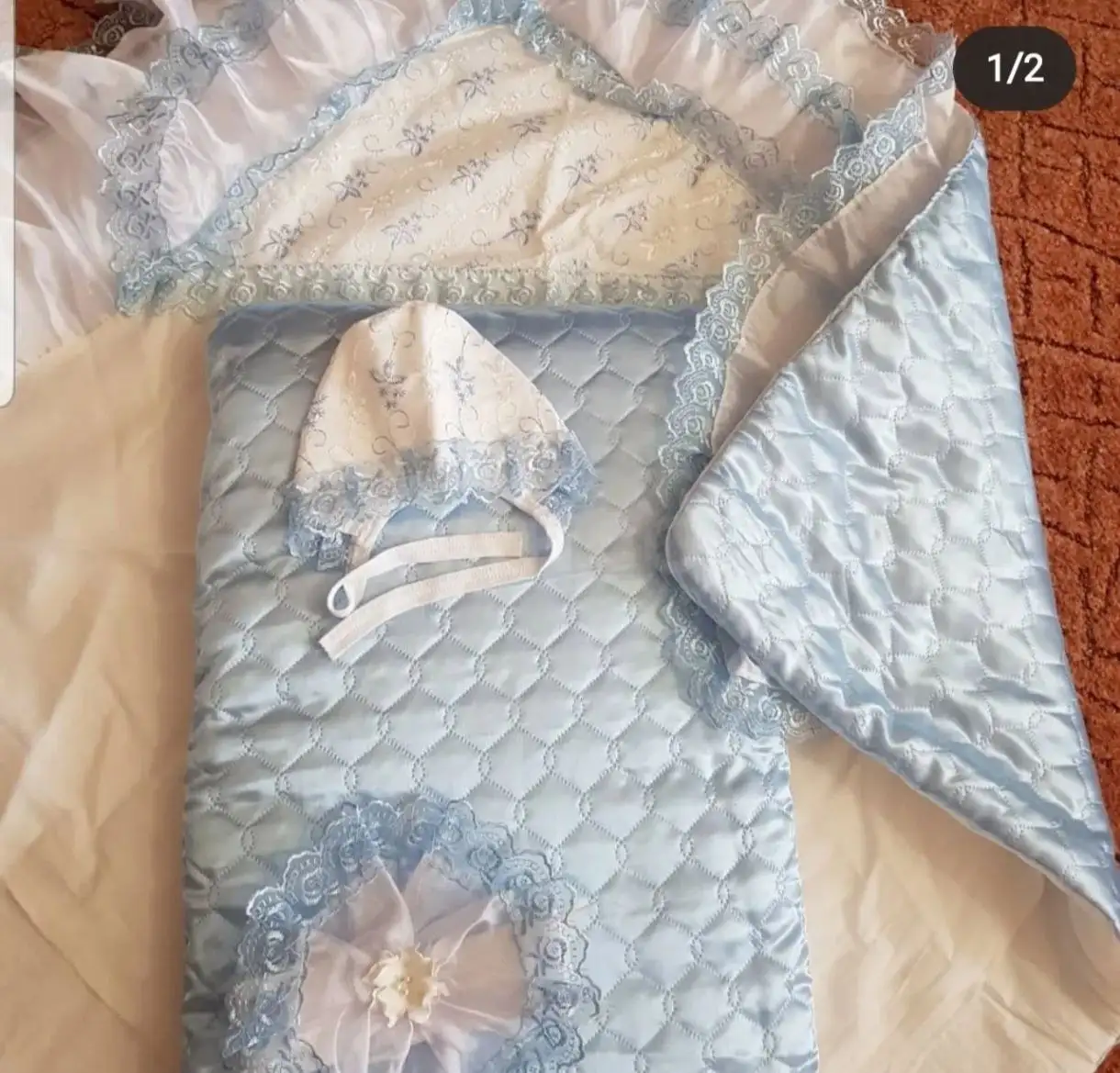 Конверт на выписку б/у - Товары для детей в Южно-Сахалинск