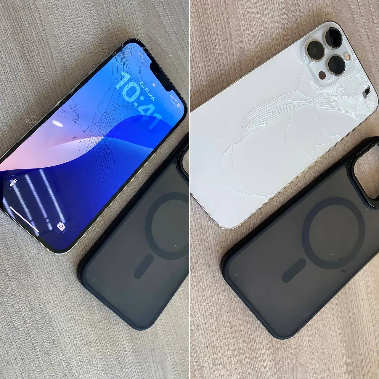 iPhone 13 Pro Max 256 ГБ с повреждением - Смартфоны (Электроника) в Южно-Сахалинск