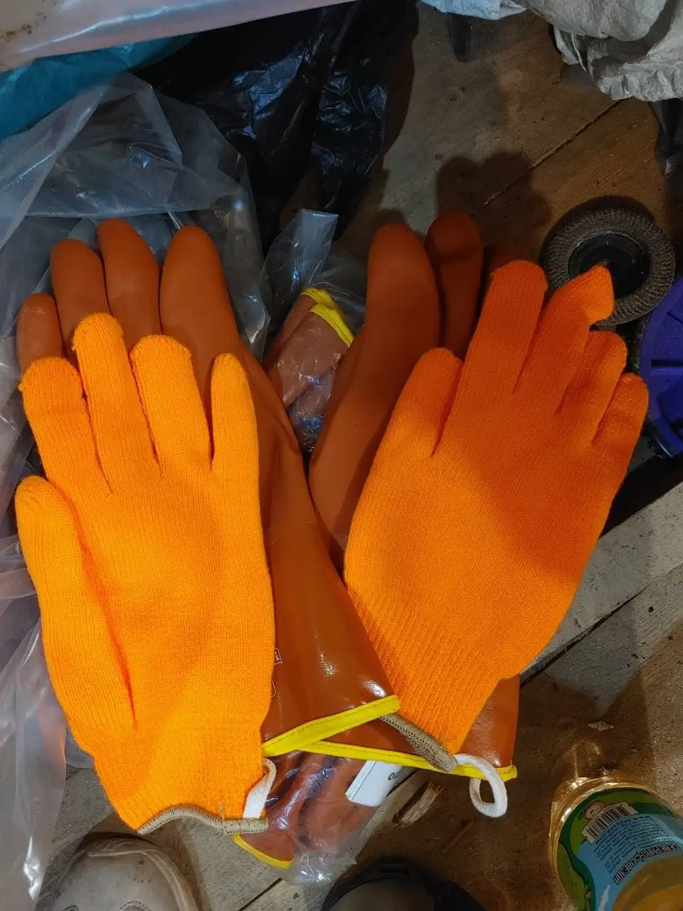 Термо перчатки с вкладышем для просушки производства Корея - Аксессуары (Одежда) в Холмск