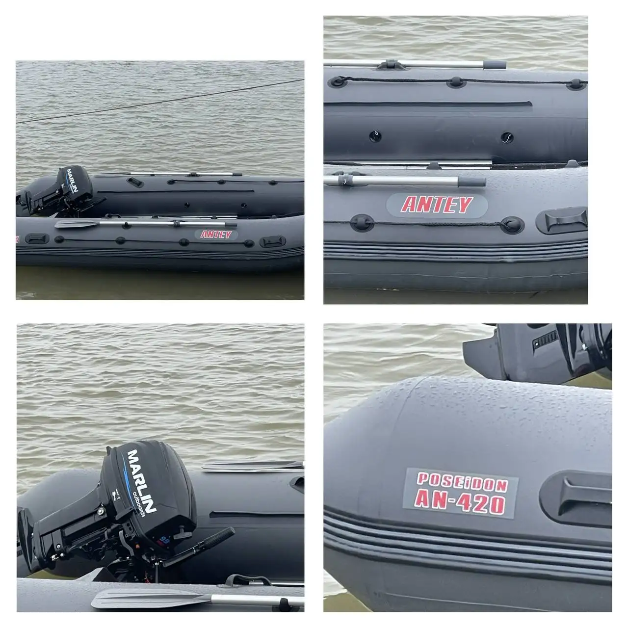 Лодка Antey Poseidon 420 с мотором Marlin MP 20amp - Лодки (Хобби и отдых) в Южно-Сахалинск