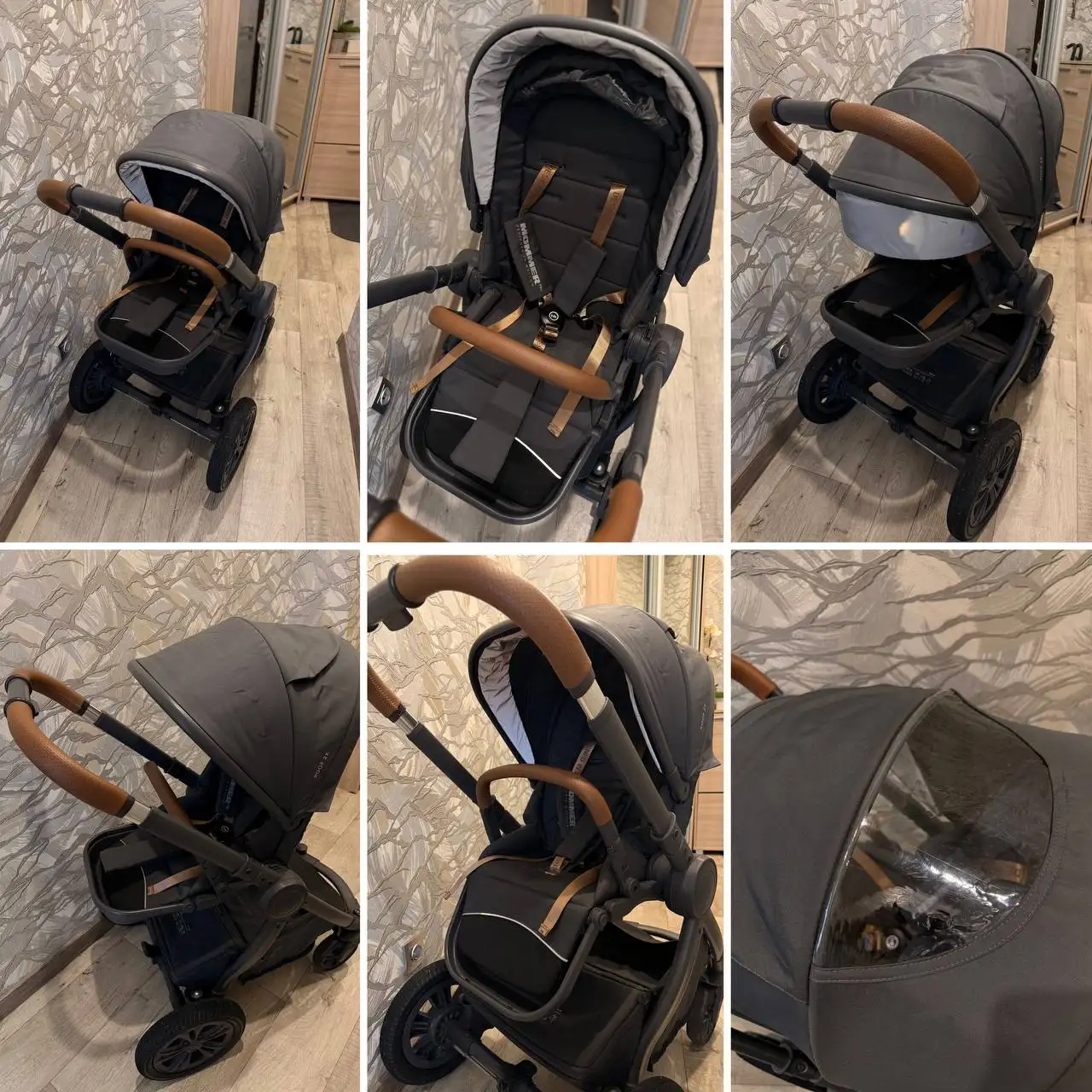 Продажа коляски 3 в 1 Happy baby mommer pro - Коляски (Товары для детей) в Южно-Сахалинск