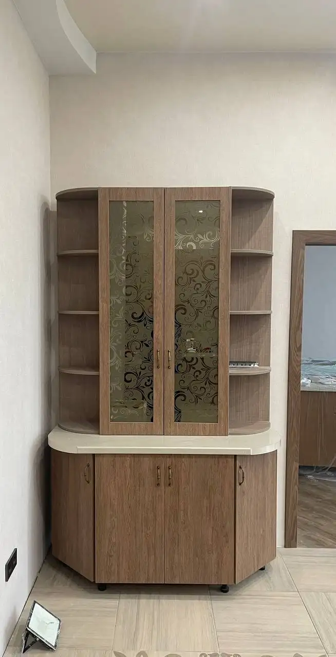Новый шкаф с полками и 2 тумбы - Мебель (Для дома и дачи) в Анива