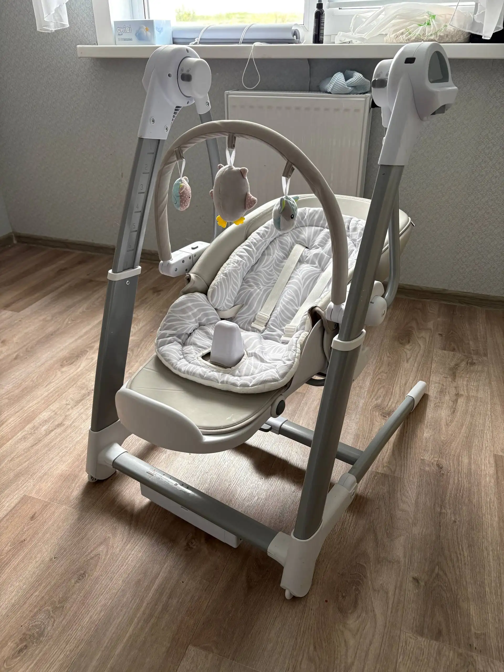 Продам стульчик-электрокачель-шезлонг 3 в 1 My little chair - Детские коляски и качели (Товары для детей) в Южно-Сахалинск