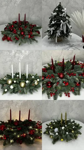 Новогодние композиции из натуральной ели Нобилис - Хобби и отдых в Минусинск