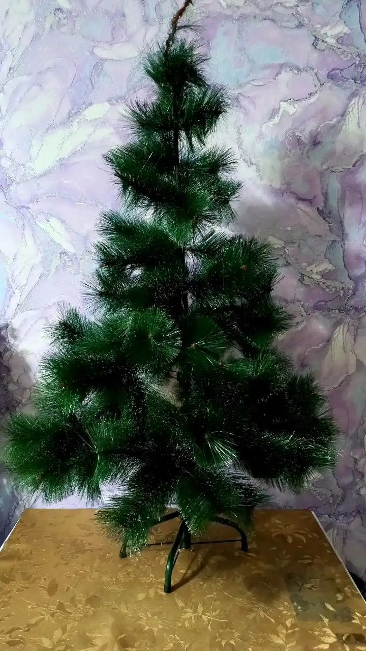 Детский мягкий прыгун и искусственная елка 130см