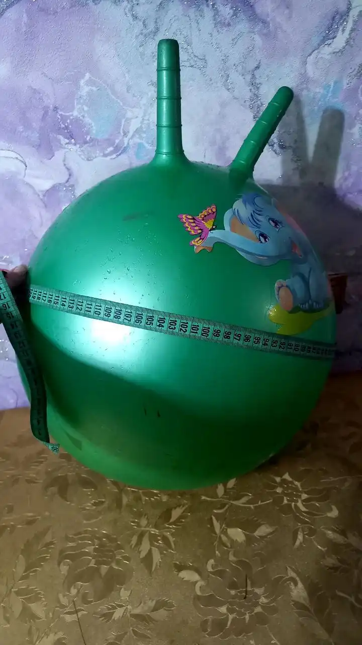 Детский мягкий прыгун и искусственная елка 130см