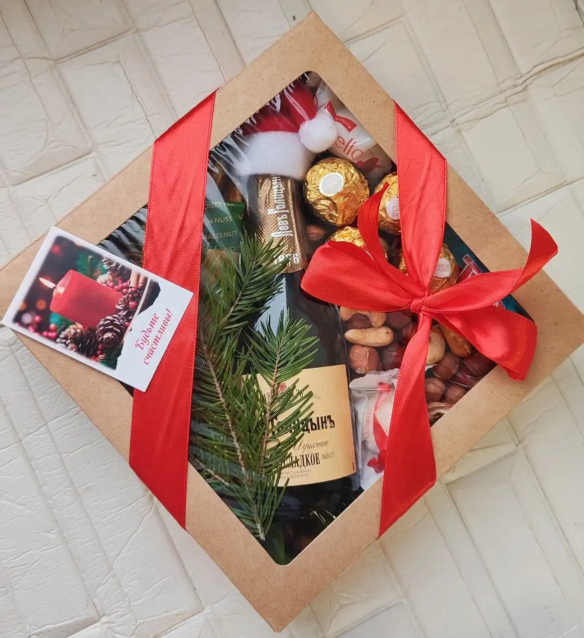 Насыпные коробочки к Новому году