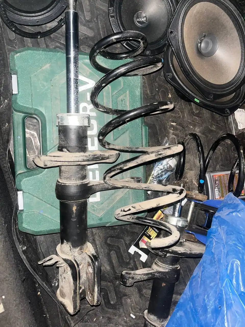 Стоки от приоры без занижения сток с пружинами