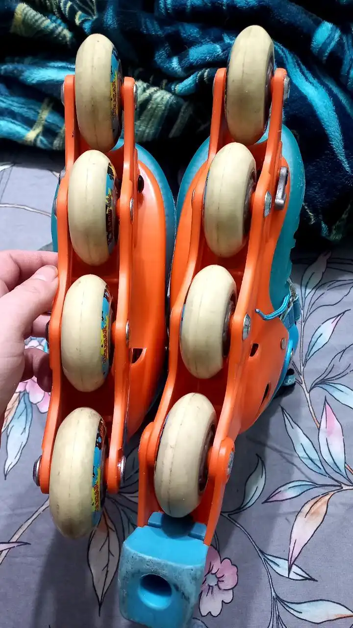 Роликовые коньки 29-33 размер с защитой