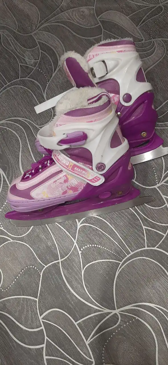 Коньки раздвижные размер 38-41