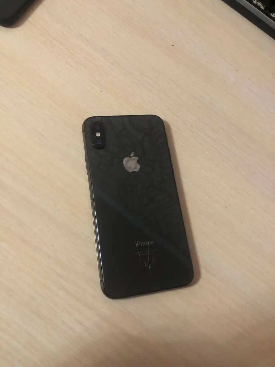 iPhone X 256Gb Black с повреждениями - Смартфоны (Электроника) в Минусинск