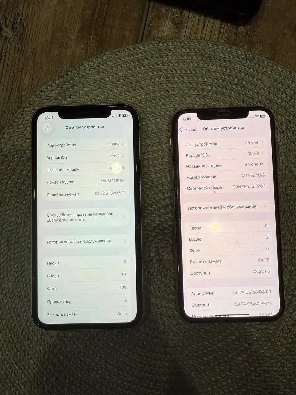 Продам iPhone 11 и iPhone Xs - Смартфоны (Электроника) в Минусинск