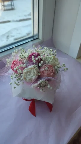 Букет из воска к 8 марта - Творчество и рукоделие в Минусинск