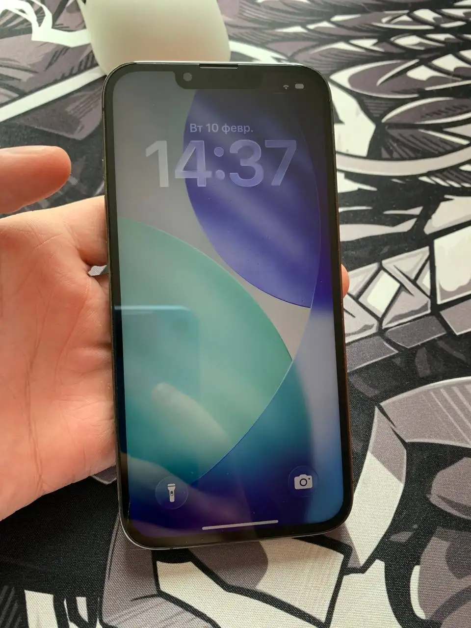 Смартфон с небольшим дефектом экрана - Смартфоны (Электроника) в Абакан