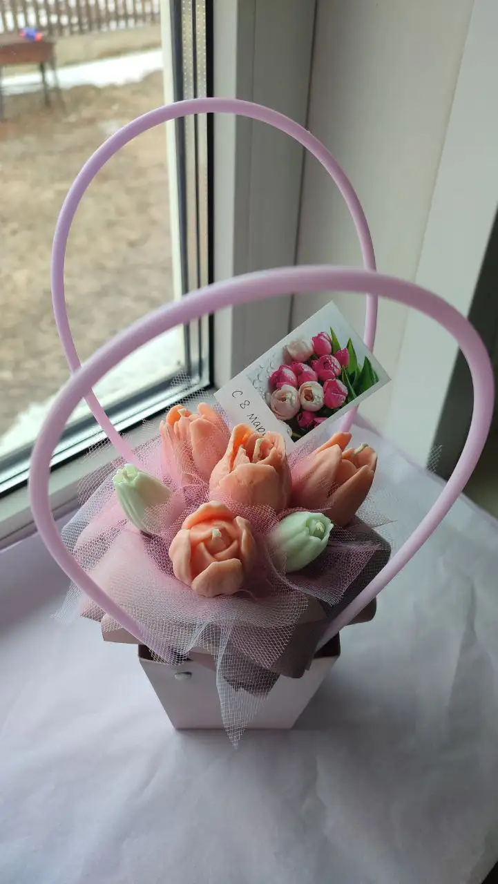 Букеты из воска к 8 марта в Минусинске - Рукоделие (Хобби и отдых) в Минусинск