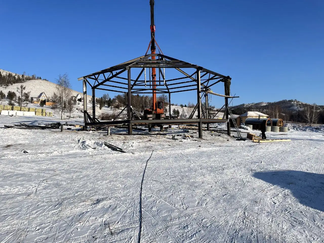 Строительство домов: каркасные, металлокаркасные, из сибита - Строительство (Услуги) в Минусинск