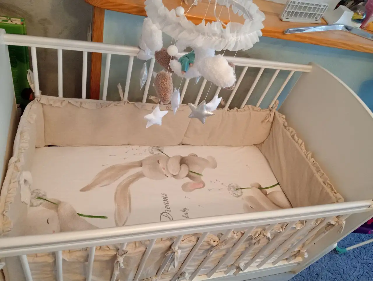 Детская кроватка трансформер с маятником и комодом - Детская мебель (Товары для детей) в Минусинск