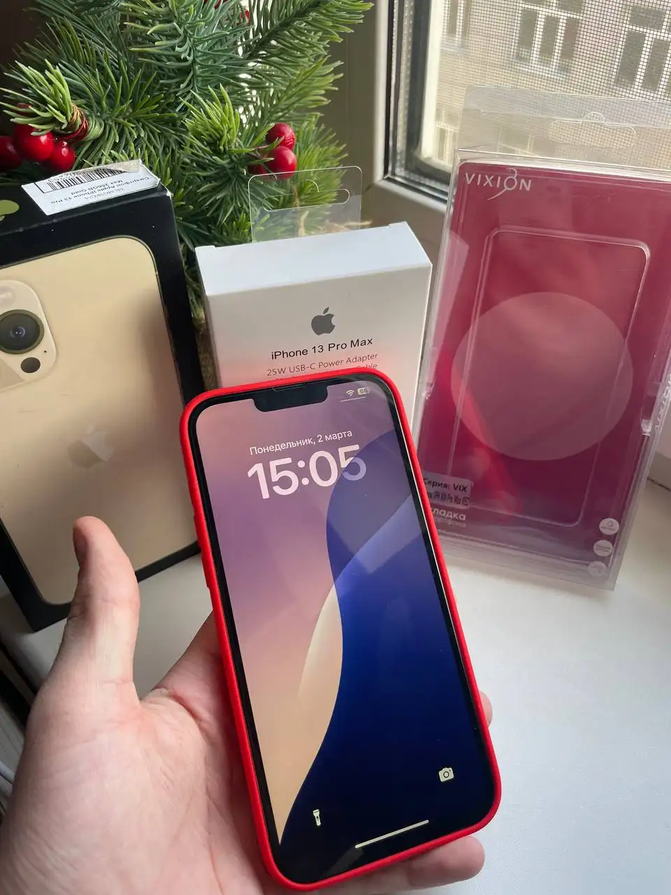 iPhone 13 Pro Max 256 ГБ в отличном состоянии - Смартфоны (Электроника) в Минусинск