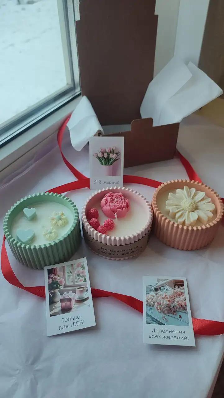 Подарки из гипса и воска к 8 марта - Рукоделие (Хобби и отдых) в Минусинск