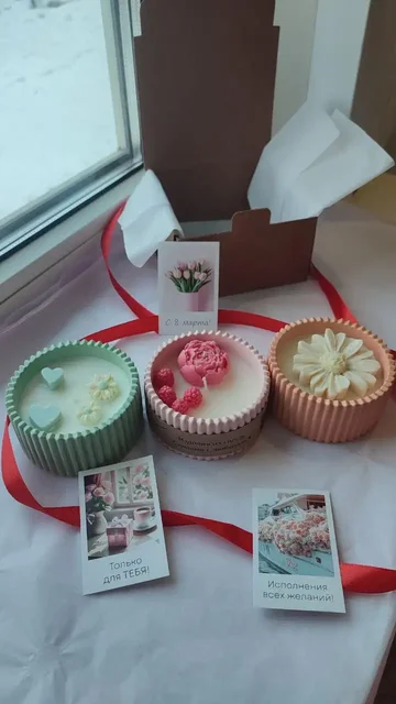 Подарки из гипса и воска к 8 марта - частное объявление в Минусинск