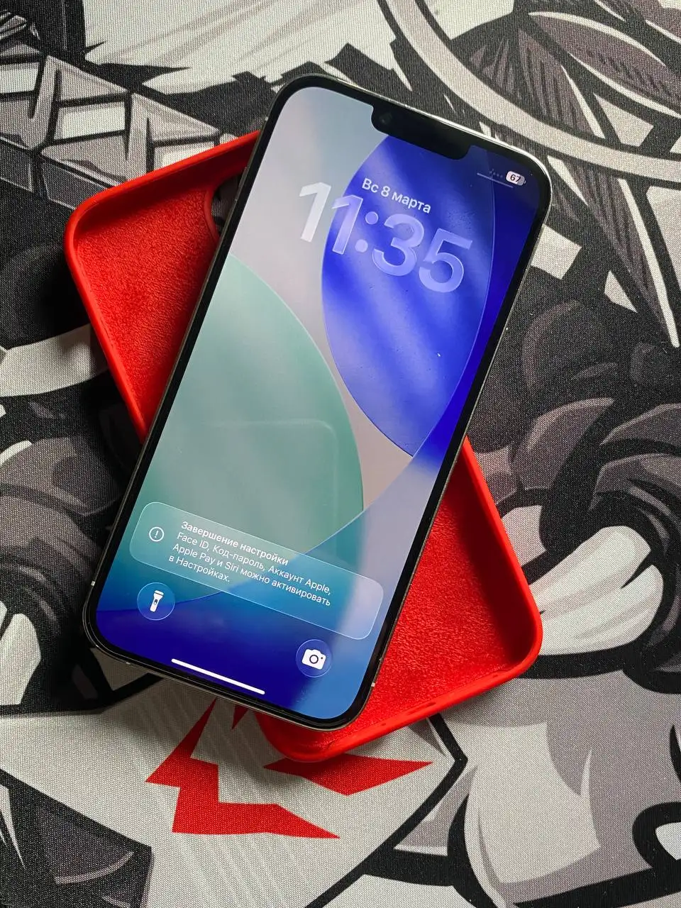 Смартфон с аксессуарами - Смартфоны (Электроника) в Минусинск