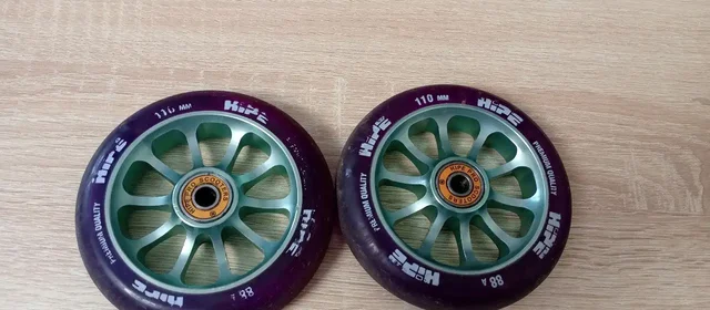 Продажа колес Hipe 10-spoke 110 фиолетовый/мятный - Авто в Минусинск