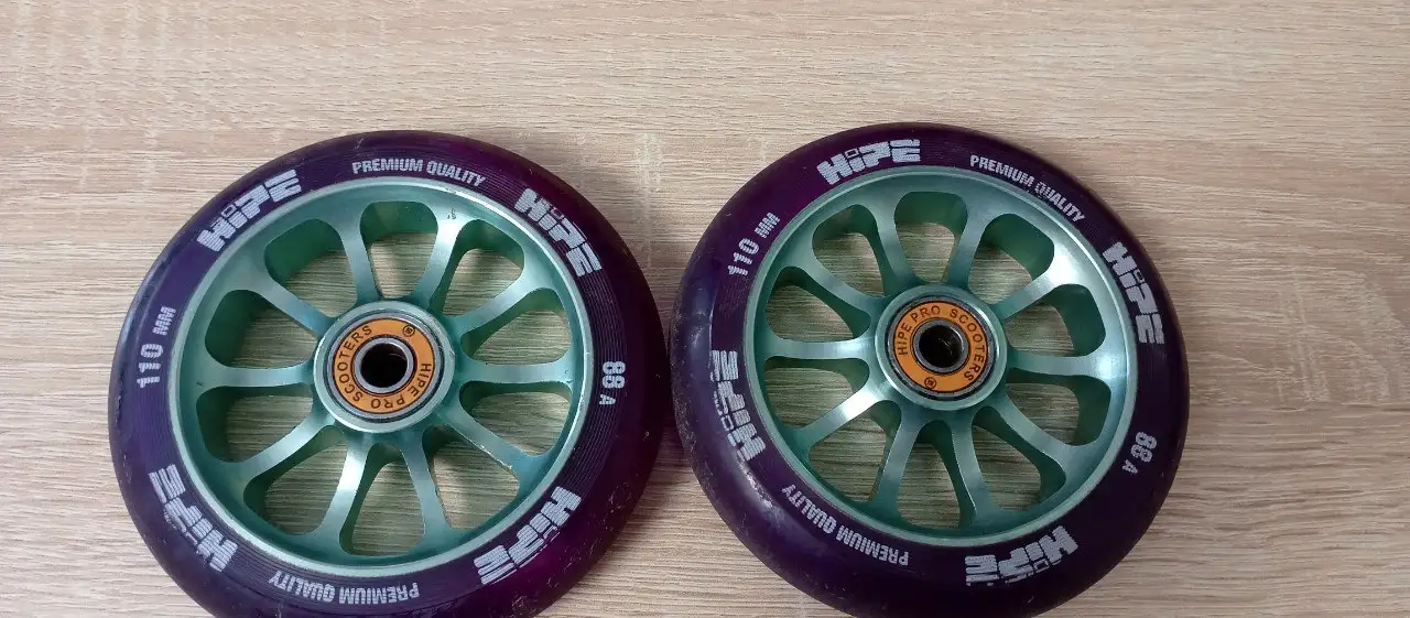 Продажа колес Hipe 10-spoke 110 фиолетовый/мятный - Колеса и диски (Авто) в Минусинск