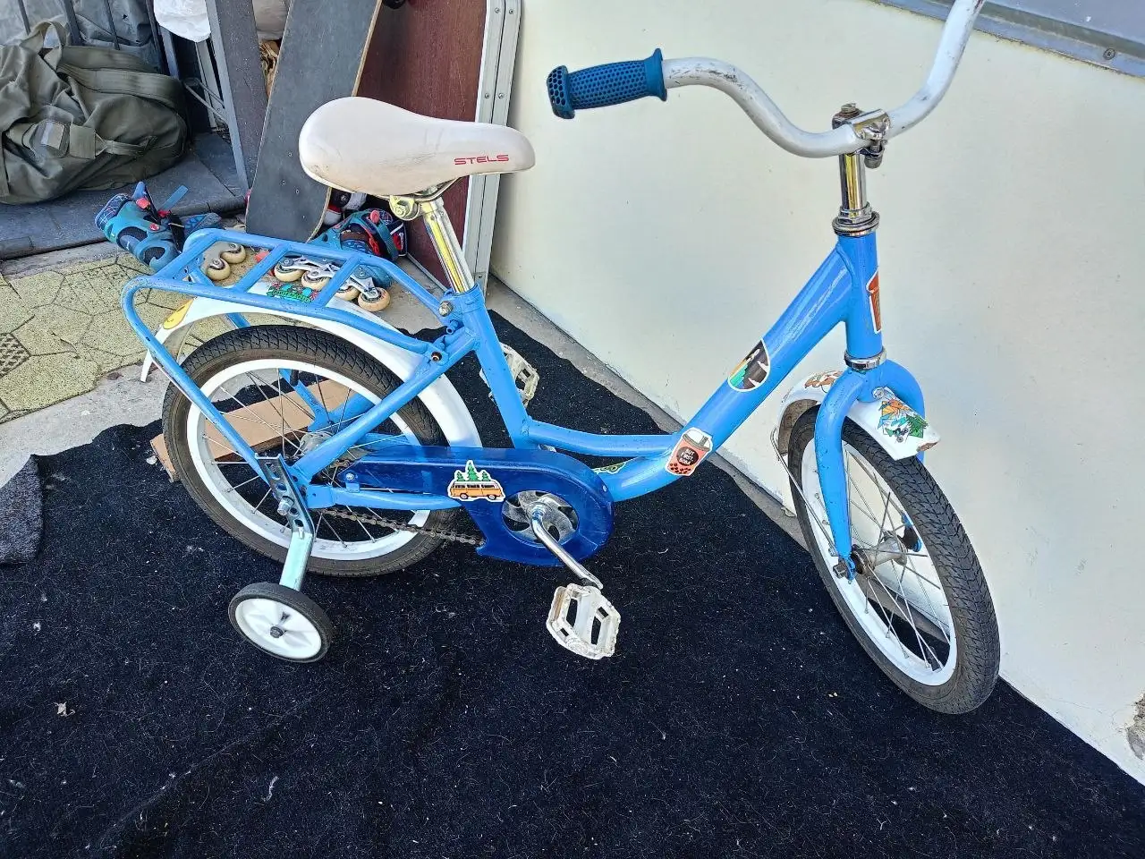 Детский велосипед с маленькими колесами - Велосипеды (Барахолка) в Минусинск