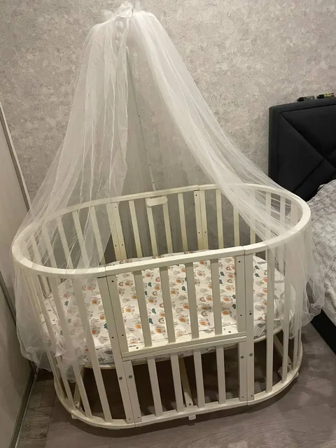 Детская кровать с балдахином и матрасом - Детские коляски в Минусинск