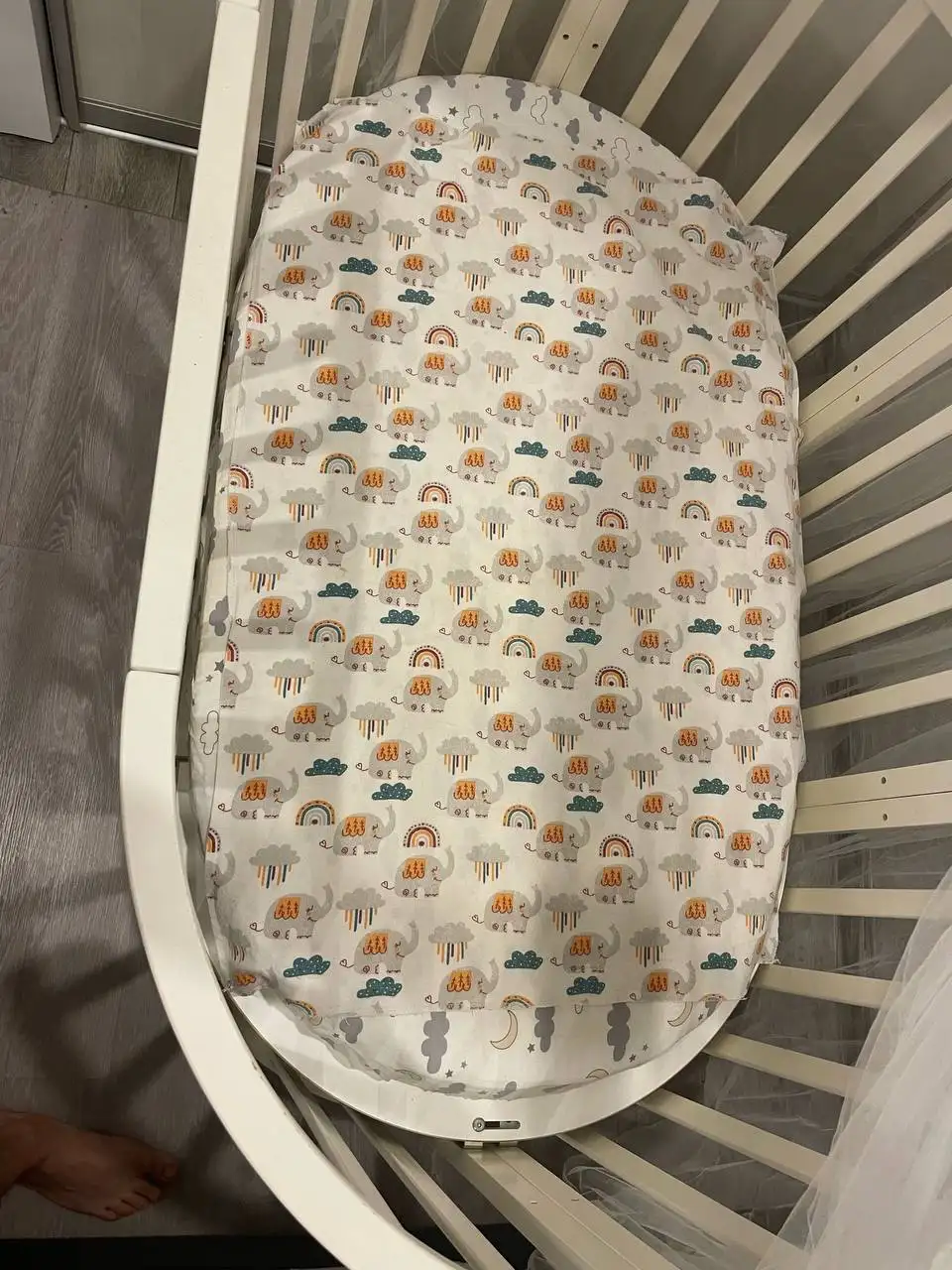 Детская кровать с балдахином и матрасом - Детская мебель (Товары для детей) в Минусинск