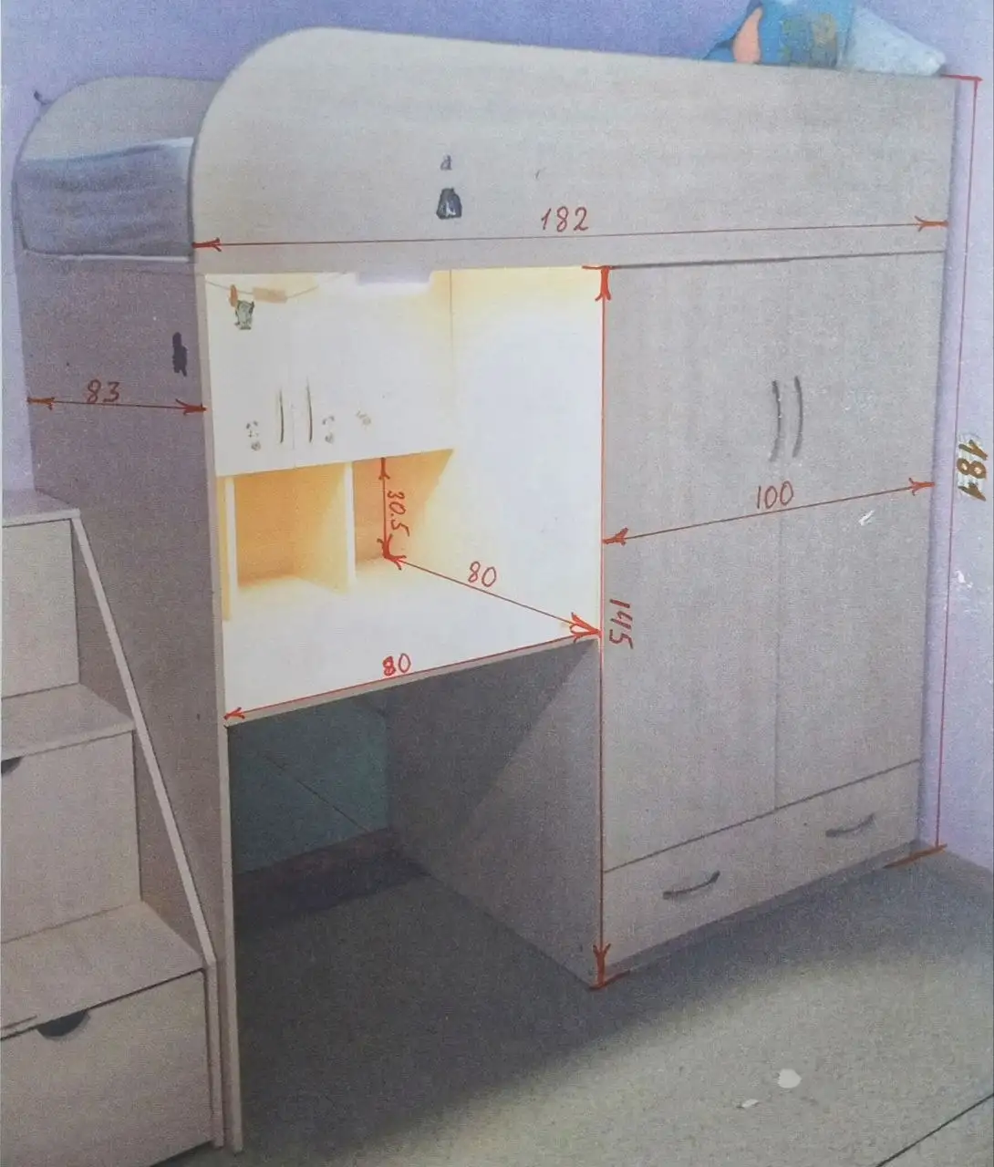 Продажа кроватей-чердаков в Абакане - Мебель (Для дома и дачи) в Абакан