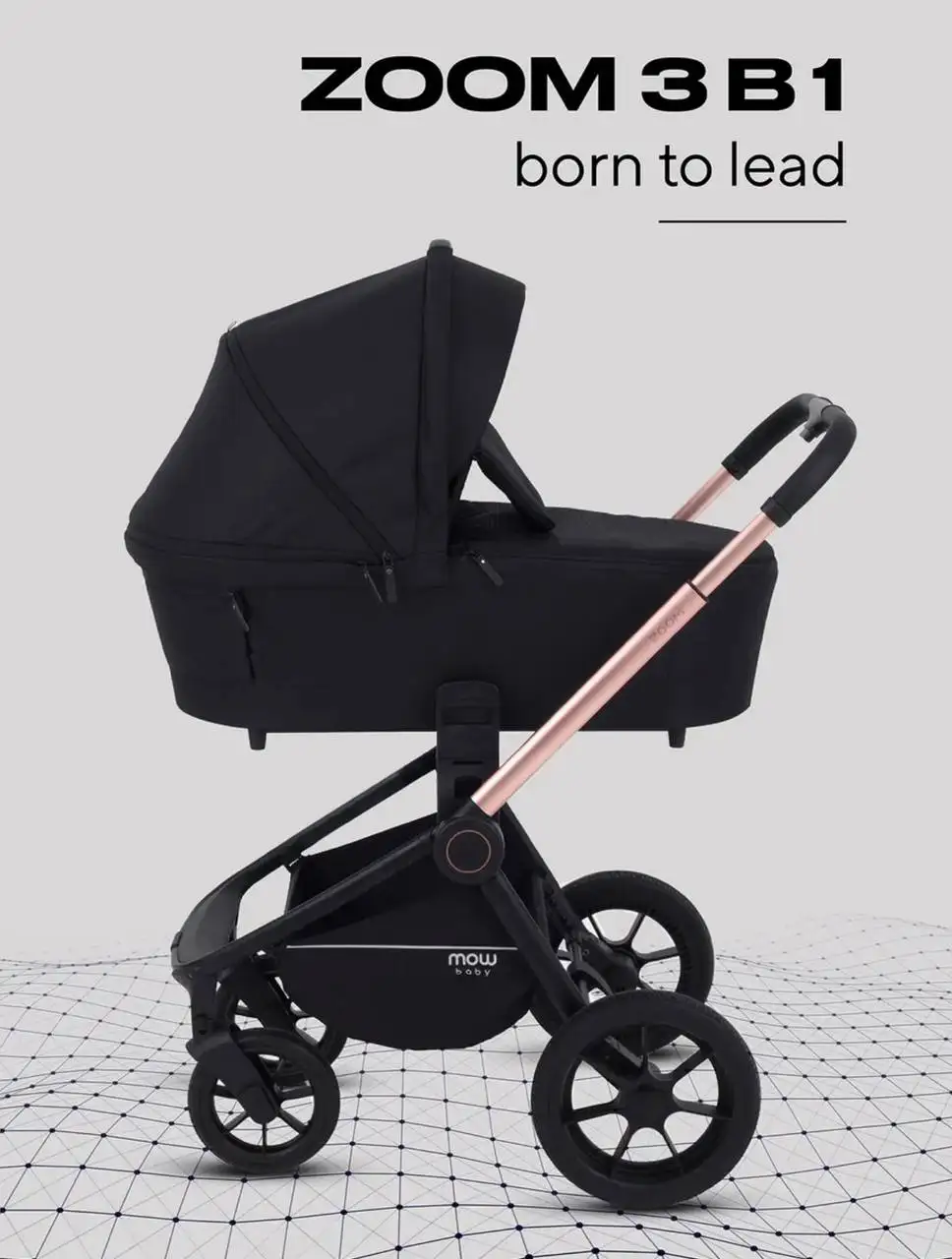 Коляска MOWBABY ZOOM 3 в 1 - Коляски (Товары для детей) в Минусинск